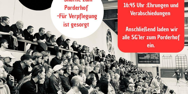 Saisonabschluss 02.05.2026 - Wir sagen Tschüss mit einem Knall